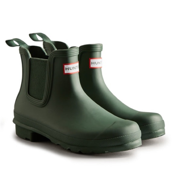 NEW Hunter Women's Original Chelsea Boots, Green Size 11 New w/Tag - Picture 7 of 7